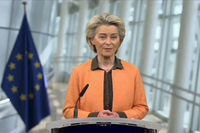 Presidenta de la Comisión Europea, Ursula von der Leyen